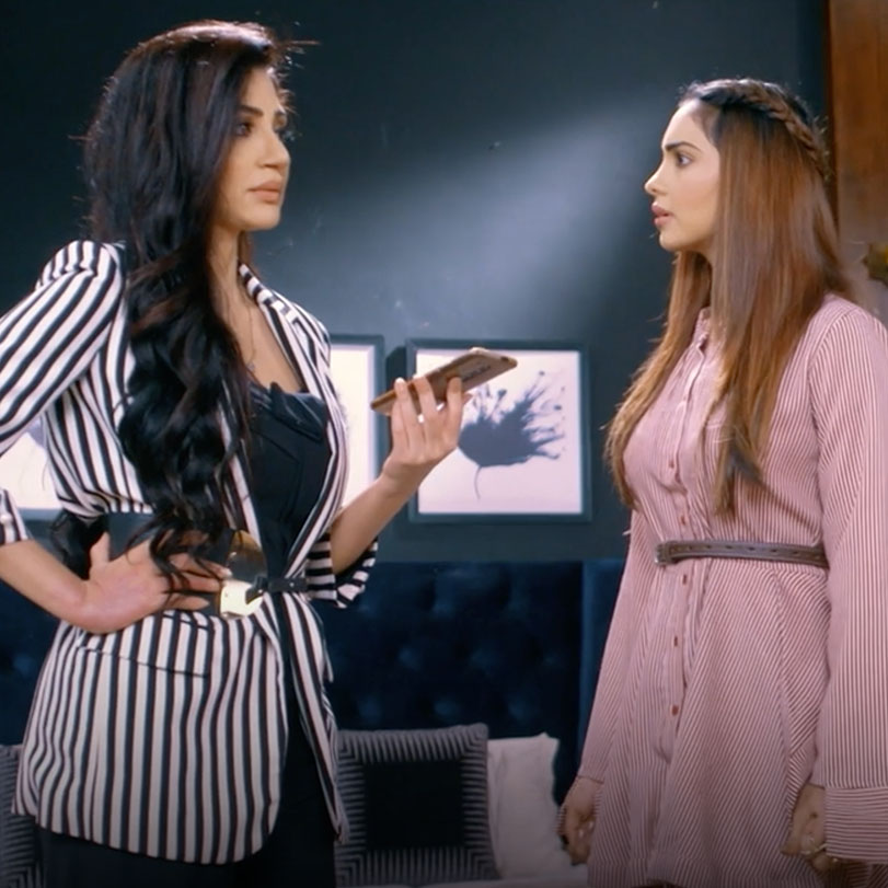 Sanju threatens Alia and Riya and asks them to release his men from pr