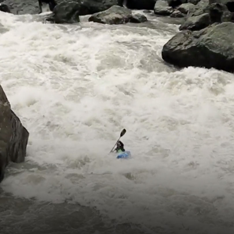 French kayaker Nouria Newman adventures into California's High Sierra 
