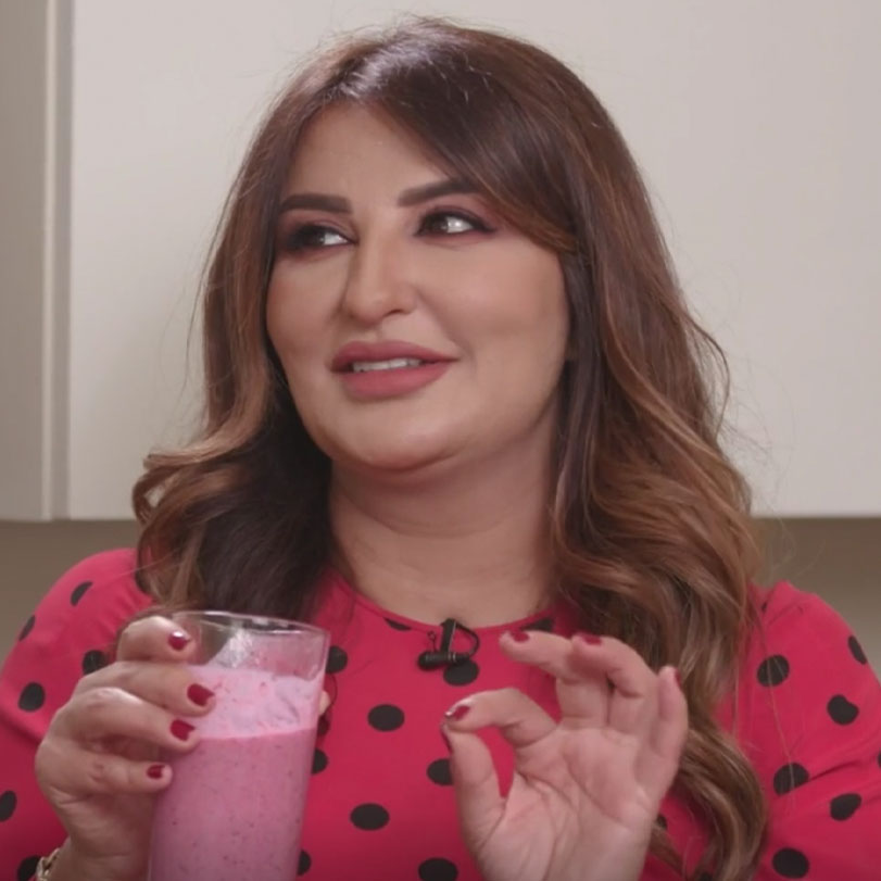 Chef Leila cooking with Shatha Hassoun