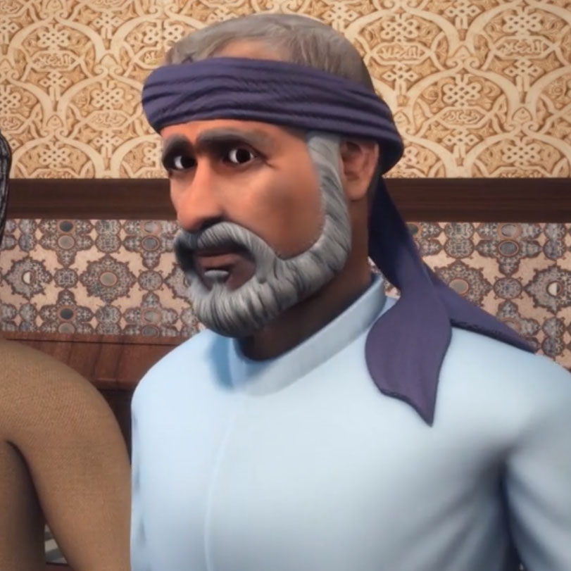The ruler asks for Shams' help, what does he want?