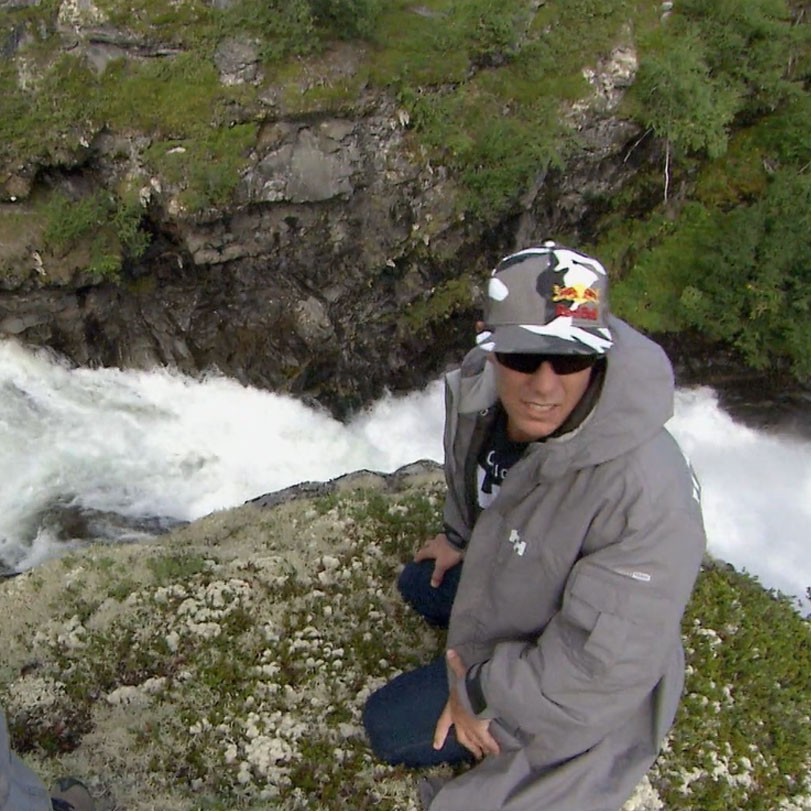 Kayaker Steve Fisher travels to Norway with Ben Brown , and in Thailan