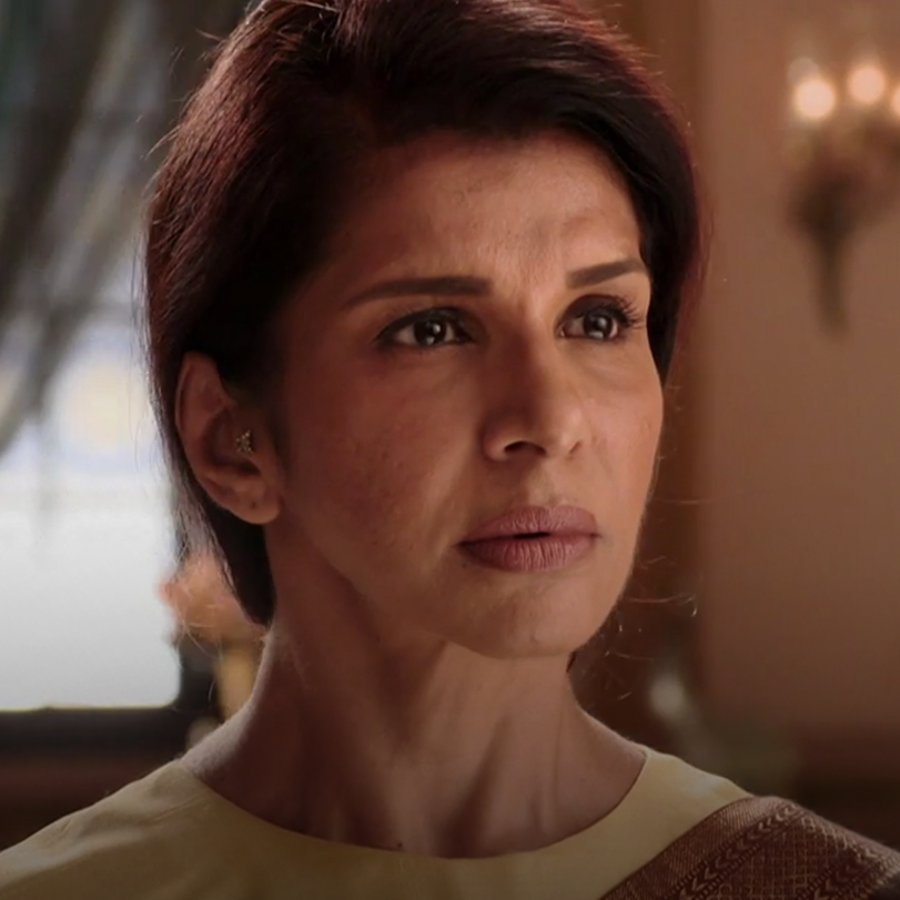 Gayatri is trying to convince the king Indra with the truth by helping
