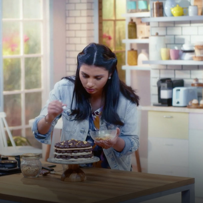 Watch the sixth episode to learn simple ways to make chocolate cake wi