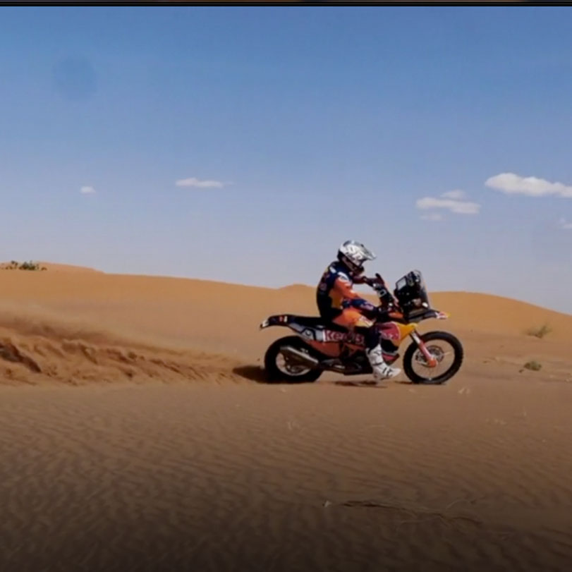 Riders get another chance to test out their bikes at Rally Morocco, th