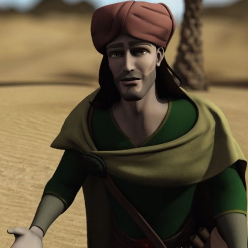 Ibn Batuta reaches Mecca and meets a group of guys there