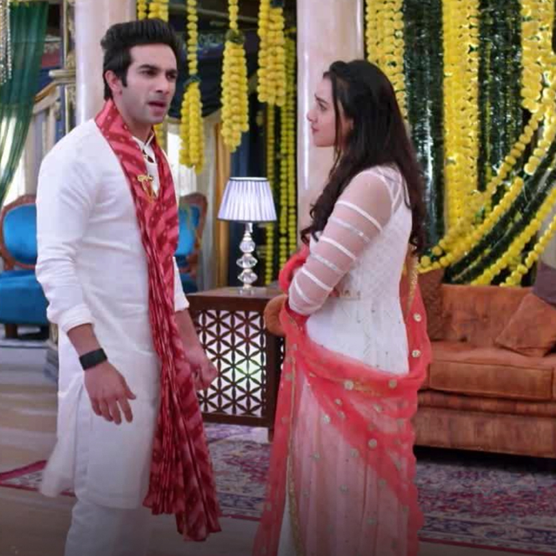 Rishi apologizes to Lakshmi and grabs Balwinder at the party